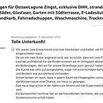 Hébergement de vacances Ostseelagune Zingst, Exklusive Dhh, Strandnah, Sauna, Kamin, 3 Sz, 2 Baeder, Glasfaser, Haustierfrei, Garten Mit Suedterrasse, E-ladesaeule, 2 Stellplaetze, Strandkorb, Fahrradschuppen, Waschmaschine, Trockner, Nichtraucher Zingst