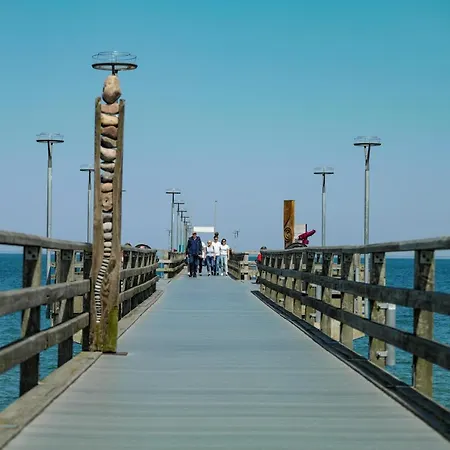 Ostseelagune Zingst, Exklusive Dhh, Strandnah, Sauna, Kamin, 3 Sz, 2 Baeder, Glasfaser, Garten Mit Suedterrasse, E-ladesaeule, 2 Stellplaetze, Strandkorb, Fahrradschuppen, Waschmaschine, Trockner Holiday home Zingst